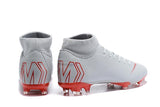 NIKE Mercurial Superfly VI 360 Elite FG Grey Red - TraShoes