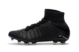 Nike Hypervenom Phantom III DF FG Soccer Cleats All Black - TraShoes