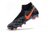 Nike Phantom Vision Elite DF FG Black Orange - TraShoes