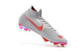 NIKE Mercurial Superfly VI 360 Elite FG Grey Pink - TraShoes