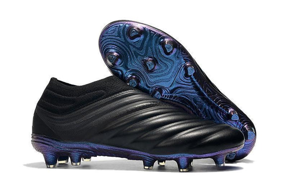 Adidas Copa 19+ FG Black Blue - TraShoes