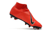 Nike Phantom Vision Elite DF FG Soccer Cleats Orange Black - TraShoes