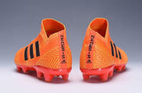 adidas Nemeziz 18+ FG Orange Black - TraShoes