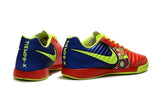 Nike TiempoX Ligera IV Barcelona IC Soccer Shoes Red Fluorescent Green - TraShoes