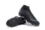 NIKE Mercurial Superfly VI 360 Elite FG Black Grey - TraShoes