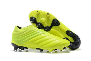 Adidas Copa 19+ FG Light Green Black - TraShoes