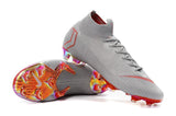 NIKE Mercurial Superfly VI 360 Elite FG Grey Pink - TraShoes