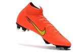 NIKE Mercurial Superfly VI 360 Elite FG Orange Yellow - TraShoes