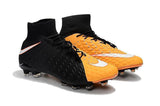 Nike Hypervenom Phantom III DF FG Soccer Cleats Black Laser Orange - TraShoes