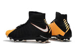 Nike Hypervenom Phantom III DF FG Soccer Cleats Black Laser Orange - TraShoes