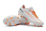 Nike Mercurial Vapor XI FG Soccer Cleats White Orange Black - TraShoes