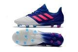 Adidas ACE 17.1 Primeknit Soccer Cleats Blue Pink White - TraShoes