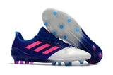 Adidas ACE 17.1 Primeknit Soccer Cleats Blue Pink White - TraShoes