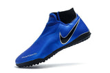 Nike Phantom Vision Elite TF Nike Turf Blue Silver Black - TraShoes