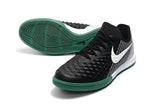 Nike MagistaX Finale II IC Soccer Shoes Green Black White - TraShoes