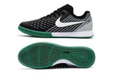 Nike MagistaX Finale II IC Soccer Shoes Green Black White - TraShoes