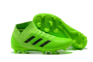 adidas Nemeziz 18.1 FG Green Black - TraShoes