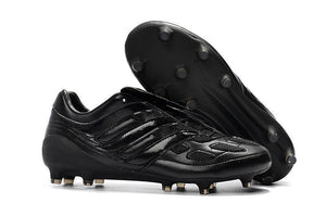 Adidas Predator Precision FG Soccer Cleats All Black - TraShoes