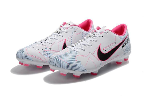 Nike Mercurial Vapor X Neymer FG Soccer Cleats White Pink Black - TraShoes