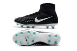 Nike Magista obra II FG Black White - TraShoes