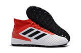 New Adidas Predator TF Primeknit Soccer Cleats Shoes Red White Black