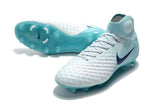 Nike Magista Obra II White light blue dark blue - TraShoes