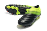 Adidas Copa 19+ FG Black Yellow Green - TraShoes