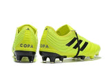 Adidas Copa 19.1 FG Green Black - TraShoes