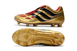 Adidas Predator Precision FG Soccer Cleats Golden Red Black - TraShoes