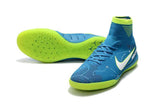 Nike MercurialX Proximo II DF Neymar IC Blue Orbit White Armory Navy - TraShoes