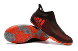 New Adidas Tango IC Flat Soccer Cleats Shoes Red Orange Black