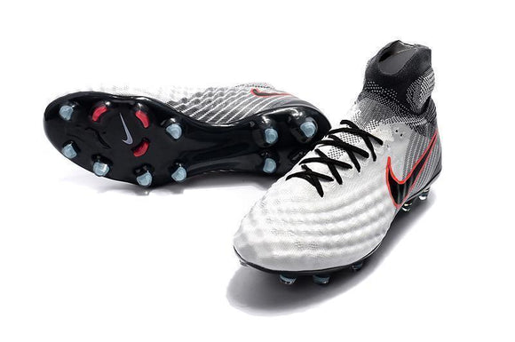 Nike Magista obra II FG White Black Red - TraShoes