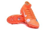 Nike Mercurial Superfly VI Elite FG Orange White - TraShoes