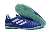 New Adidas Predator Tango 18.4 TF Soccer Cleats Shoes Blue White Skyblue Orange