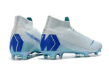 NIKE Mercurial Superfly VI 360 Elite FG Light Blue Nike Blue - TraShoes