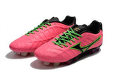 Mizuno Rebula V1 FG Soccer Cleats Pink Black Green - TraShoes