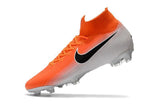 NIKE Mercurial Superfly VI 360 Elite FG Silver Orange - TraShoes