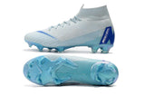 NIKE Mercurial Superfly VI 360 Elite FG Light Blue Nike Blue - TraShoes