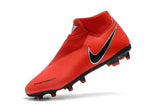 Nike Phantom Vision Elite DF FG Soccer Cleats Orange Black - TraShoes