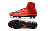 Nike Mercurial Superfly V FG Soccer Cleats Red Black - TraShoes