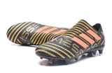 Adidas Nemeziz Messi 17.1 FG Soccer Cleats Trace Olive Bright Orange - TraShoes