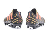 Adidas Nemeziz Messi 17.1 FG Soccer Cleats Trace Olive Bright Orange - TraShoes