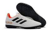 New Adidas Predator 18.4 TF Soccer Cleats Shoes Gray Black Orange