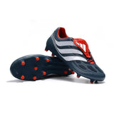 Adidas Predator Precision FG Soccer Cleats Navy White Red - TraShoes