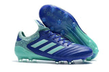 Adidas Copa 18.1 FG Soccer Cleats Blue Green - TraShoes