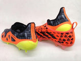 Adidas Glitch Skin 17 FG Soccer Shoes Orange Black Gold - TraShoes