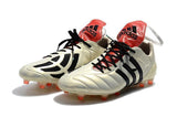 Adidas Predator Mania Champagne FG Soccer Cleats Off White Black Red - TraShoes