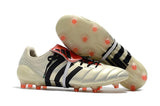 Adidas Predator Mania Champagne FG Soccer Cleats Off White Black Red - TraShoes