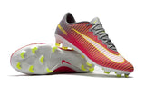 Nike Mercurial Vapor XI FG Soccer Cleats Red Grey Yellow White - TraShoes