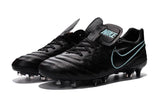Nike Tiempo Legend VI FG Soccer Cleats Black Hyper Turquoise - TraShoes